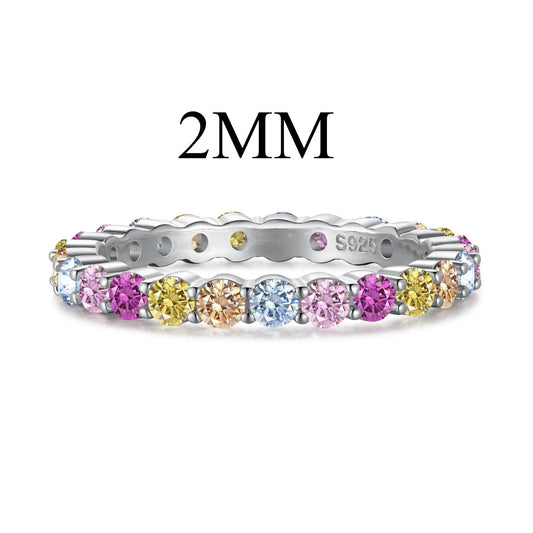 [Mirelle Jewelry]Dazzling Resplendent Round Cut Party Ring