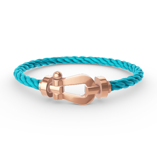[⭐Mirelle]FORCE LARGE HORSESHOE NO DIAMOND BRACELET ROSE GOLD