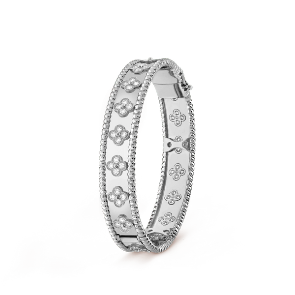 [⭐Mirelle]CLOVER BRACELET 8MM DIAMONDS